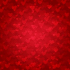 Vector background from red hearts N2