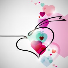 Valentine's Day Abstract Background N13