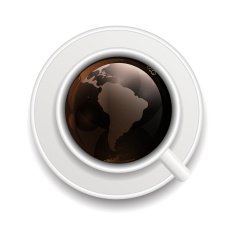 coffee invitation background vector illustration N6