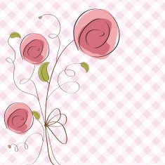 delicate floral background N4