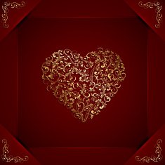 Floral heart N62