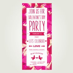 Invitation Valentine's Day N34
