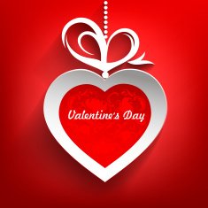 Valentine's Day Paper heart N3