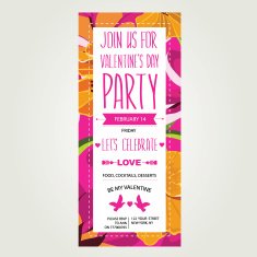 Invitation Valentine's Day N42