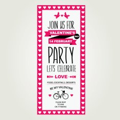 Invitation Valentine's Day N43