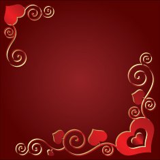 Valentine's day background with hearts N50