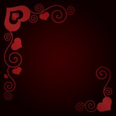 Valentine's day background with hearts N52