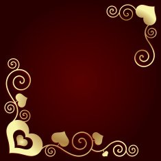 Valentine's day background with hearts N53
