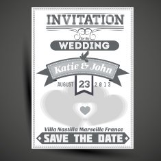 Invitation for the Wedding N3