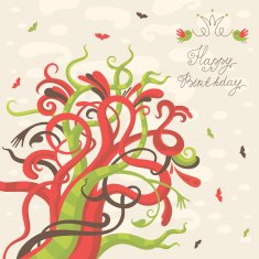 happy birthday greeting card N87