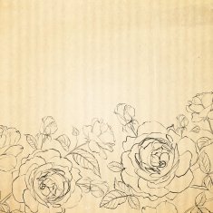 Invitation card with roses N4