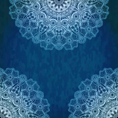 Vintage invitation decoration Detailed ornament corners on grunge background N2
