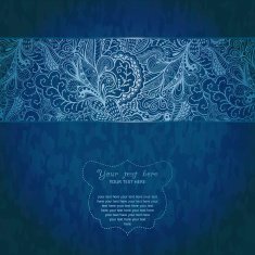 Vintage invitation card on grunge background N16