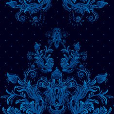 Vintage background baroque pattern