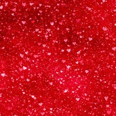 red hearts background of Valentine's day Love texture
