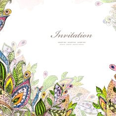 Flower Watercolor Card N11