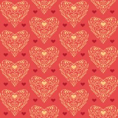 Ornate hearts