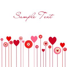Cute vector valentine background N5
