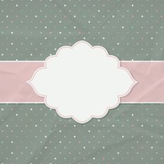 Frame on the background of crumpled paper N6
