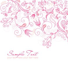 Floral background N987