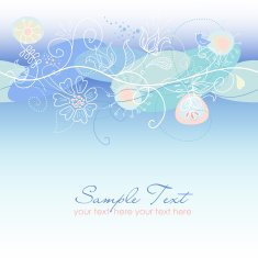 Floral background N989