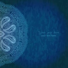 Vintage invitation decoration on grunge background N8