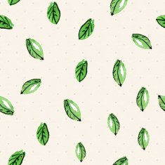 floral seamless texture of watercolor N26