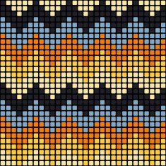 mosaic chevron background