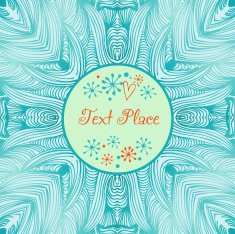 Glossy ornamental lace banner background