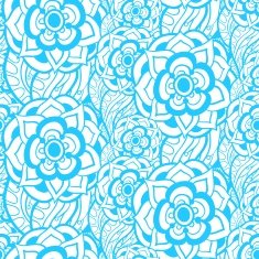 Vintage floral seamless pattern Vector N10