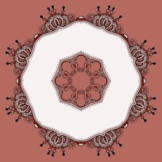Ornate vintage background N5