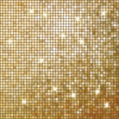 Amazing template on gold glittering EPS 10