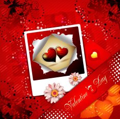 Valentine's day card N375
