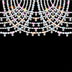 background with jeweled N2