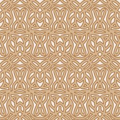 beige oriental seamless pattern