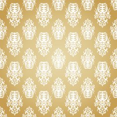 pattern in the old style with curls N8