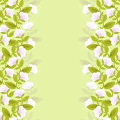 Flower background Seamless pattern Spring fresh design!