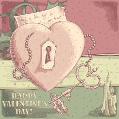 Valentine's day background N254