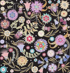 floral design seamless