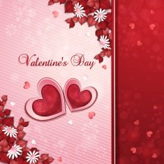 Valentine's day card N395