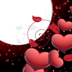 Valentine's Day sparkling background N2