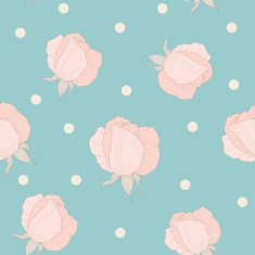 Seamless wallpaper pattern with roses N9