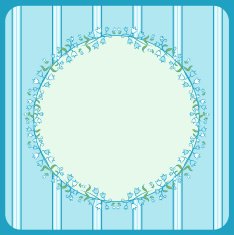 Vintage tapestry background with flowers Vector