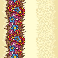 background with a seamless border N2