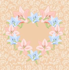 Floral background N1001
