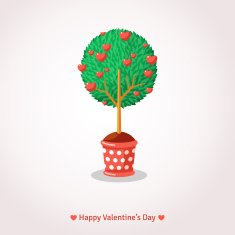 Valentine's Day Love Tree