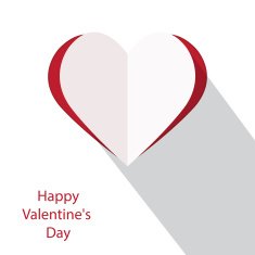 Happy Valentine's card N24