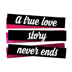 Valentine's Day poster Love quote N41