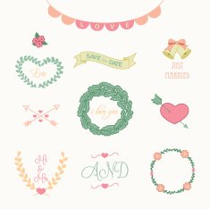 Wedding design elements N8