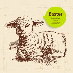 Vintage Easter background N15